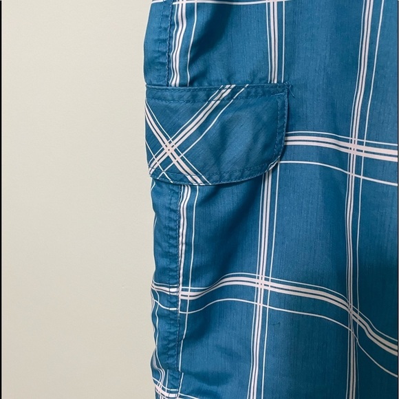 OP bathing suit size large 36-38 mesh inside, velcro fly with one pocket - Picture 4 of 6